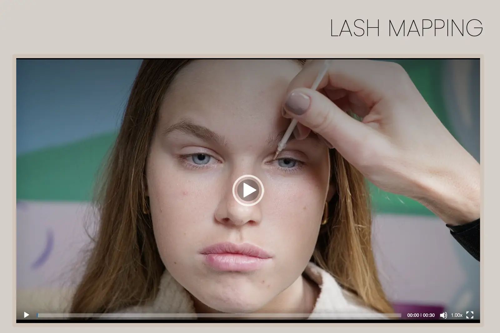 Video lekce: lash mapping